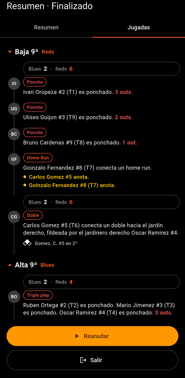 Jugada por jugada